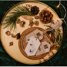TL Candles aromātiskais vasks ar kadiķa aromātu